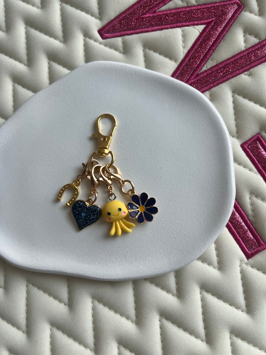 MultiCharms pieuvre jaune ✨💛🐙