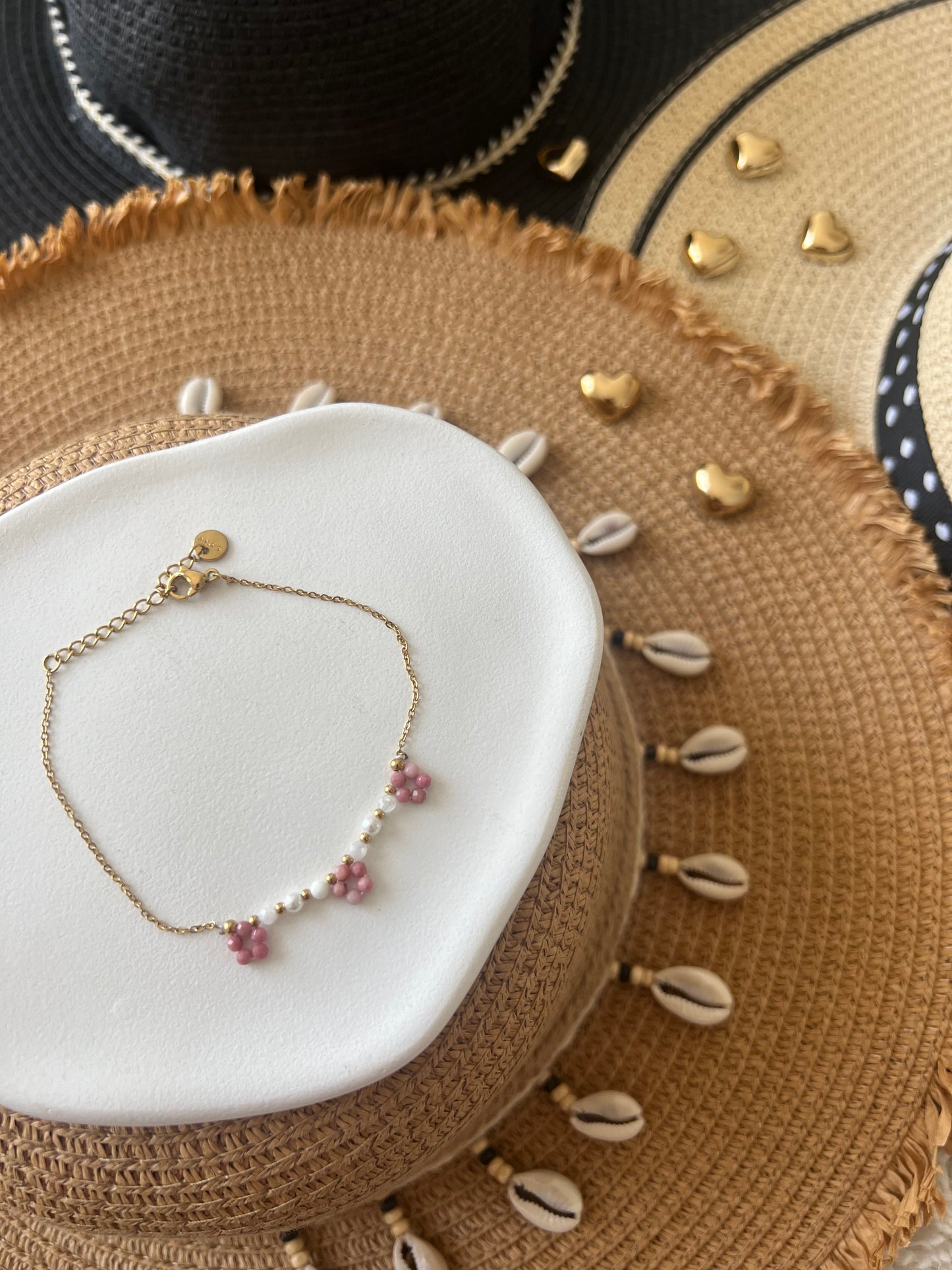 Bracelet Perle Fleurie 🌸