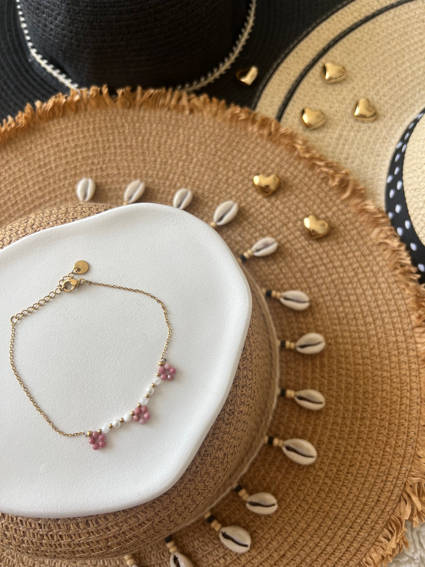 Bracelet Perle Fleurie 🌸