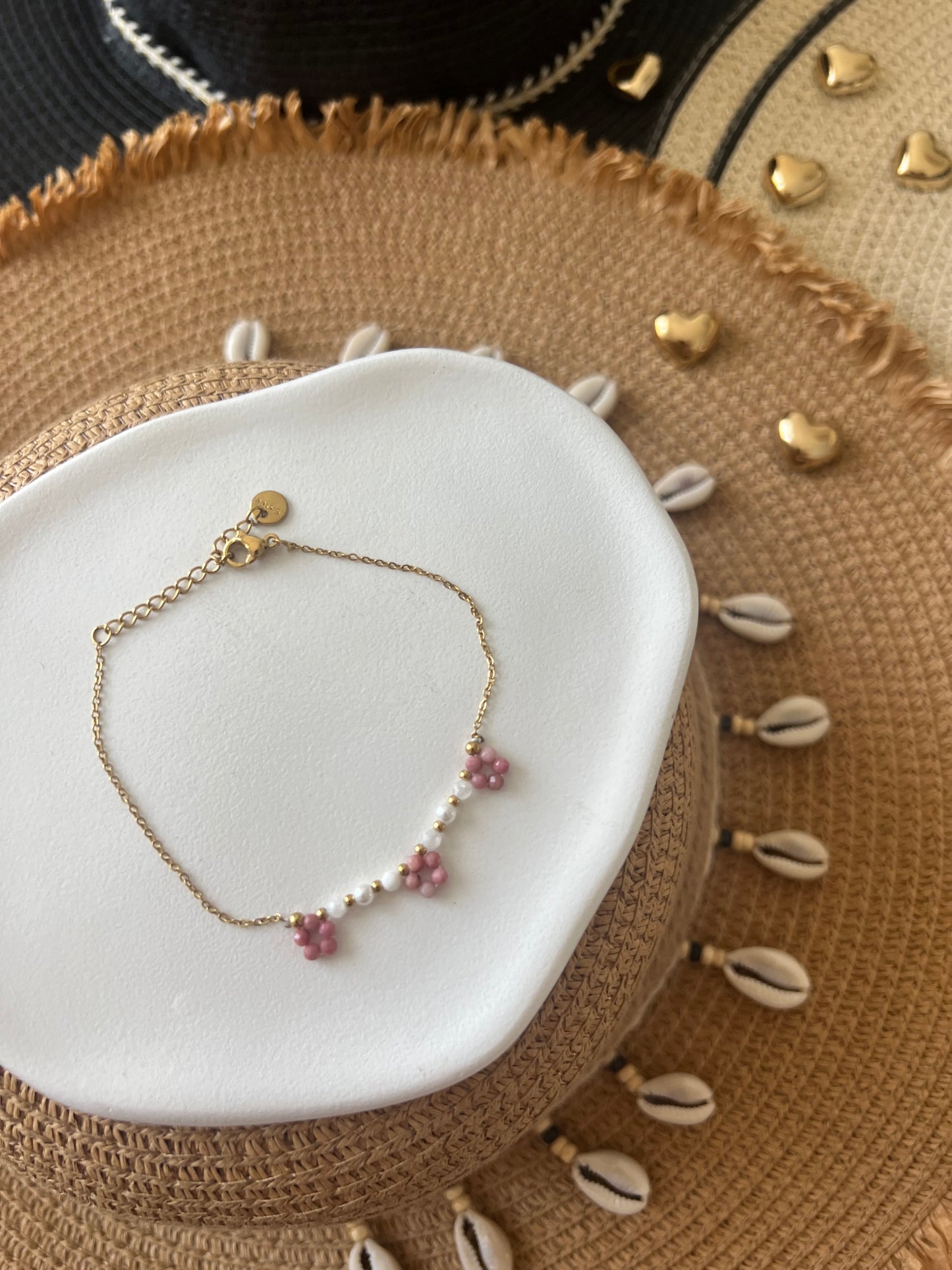 Bracelet Perle Fleurie 🌸