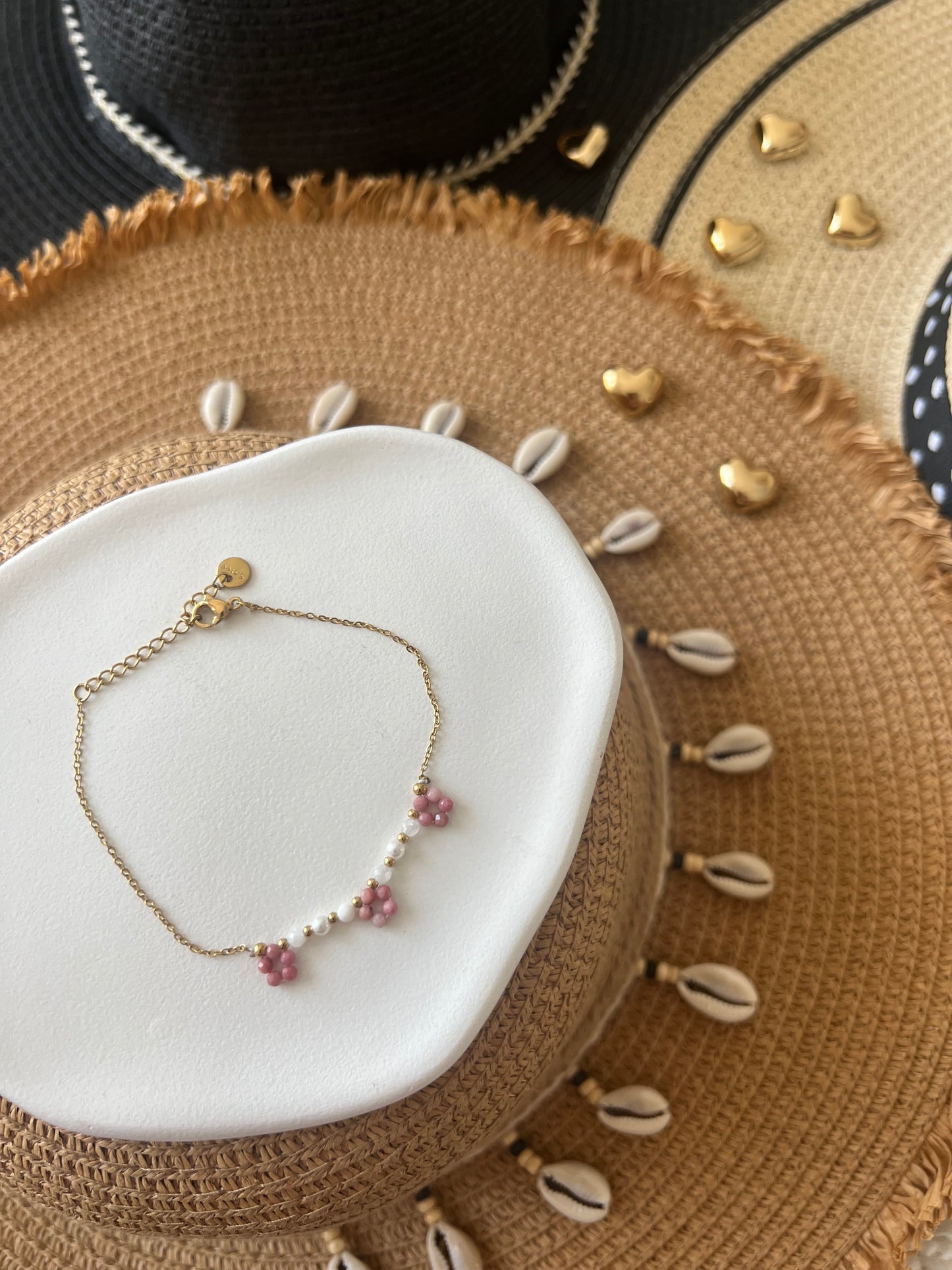 Bracelet Perle Fleurie 🌸